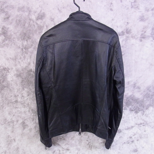 実際に弊社で買取させて頂いた☆Buffalo Bobs/バッファローボブス NORTH BEACH シンサレート シングルレザーライダース/3の画像 1枚目