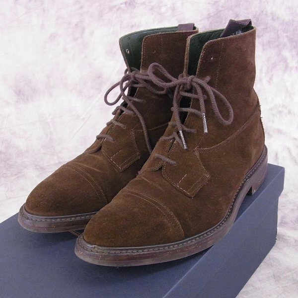 実際に弊社で買取させて頂いたTrickers/トリッカーズ スエード レースアップブーツ/M7242D/7.5