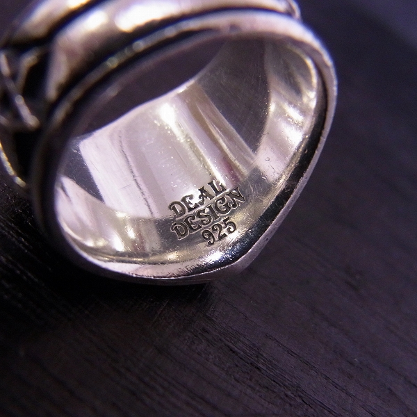 実際に弊社で買取させて頂いたDEALDESIGN/ディールデザイン リブラ ストーン リング 14.5号の画像 3枚目