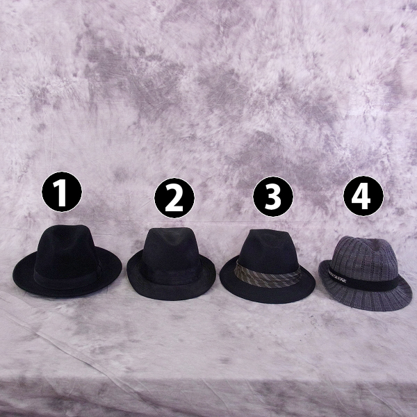 実際に弊社で買取させて頂いたNEW YORK HAT/override/バックチャンネル他 ウールハット等 7点SETの画像 1枚目