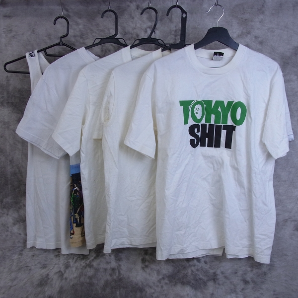 実際に弊社で買取させて頂いた☆Back Channel/NITRAID プリントTシャツ/タンクトップ L 5点SET