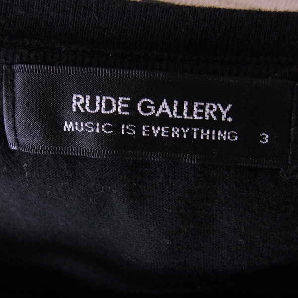 実際に弊社で買取させて頂いた☆RUDE GALLERY/ルードギャラリー 半袖Tシャツ サイズ2～3/4点SETの画像 7枚目