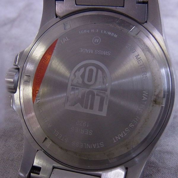 実際に弊社で買取させて頂いたLUMINOX/ルミノックス 腕時計 ATACAMA FIELD DAY DATE 1920シリーズ 1924Mの画像 2枚目