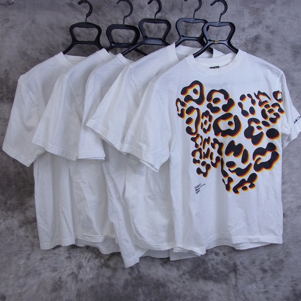 実際に弊社で買取させて頂いた☆Back Channel/バックチャンネル プリント DEF-T Tシャツ/M 5点SET