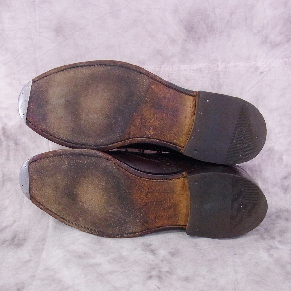 実際に弊社で買取させて頂いたAllen Edmonds/アレンエドモンズ STRAND/ストランド メダリオン/8/16566の画像 2枚目