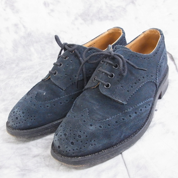 実際に弊社で買取させて頂いたTrickers/トリッカーズ スウェードウィングチップシューズ/M7292/8