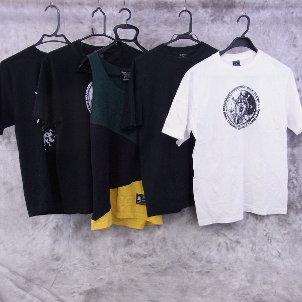 実際に弊社で買取させて頂いた☆Back Channel/バックチャンネル プリントTシャツ/メッシュシャツ M 5点SET