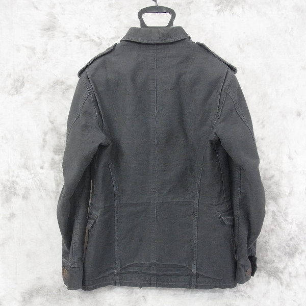 実際に弊社で買取させて頂いた☆BLUE BLUE/ブルーブルー コットン ミリタリージャケット/2の画像 1枚目