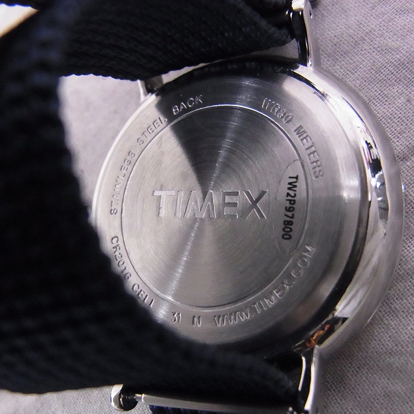 実際に弊社で買取させて頂いたTIMEX/タイメックス Weekender Fairfield 腕時計/TW2P97800の画像 2枚目