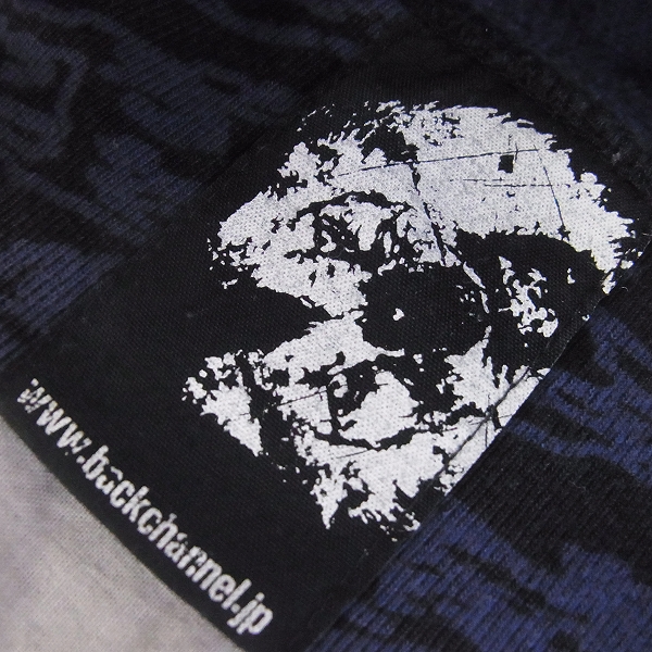 実際に弊社で買取させて頂いた☆Back Channel/バックチャンネル ゴーストライオンカモ ZIPアップパーカー/Lの画像 7枚目