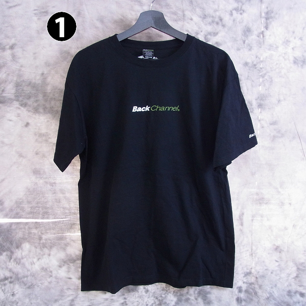 実際に弊社で買取させて頂いたBack Channel/バックチャンネル 刺繍/プリントTシャツ M/L 3点SETの画像 1枚目