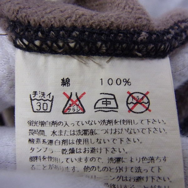 実際に弊社で買取させて頂いた☆Back Channel/バックチャンネル 総柄 切替 ヘンリーネックプルオーバー/Lの画像 4枚目