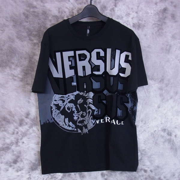 実際に弊社で買取させて頂いた☆GIANNI VERSACE/ジャンニ ヴェルサーチ Stampa Black Tシャツ j90352/M