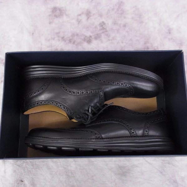 実際に弊社で買取させて頂いたCOLE HAAN/コールハーン ルナグランド ウィングチップ C12597/9.5の画像 8枚目