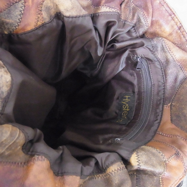 実際に弊社で買取させて頂いたHYSTERICS/ヒステリックス　パッチワーク トートバッグの画像 5枚目