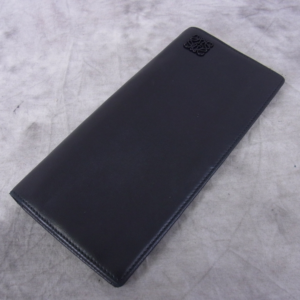 実際に弊社で買取させて頂いたLOEWE/ロエベ 二つ折り レザーウォレット/長財布