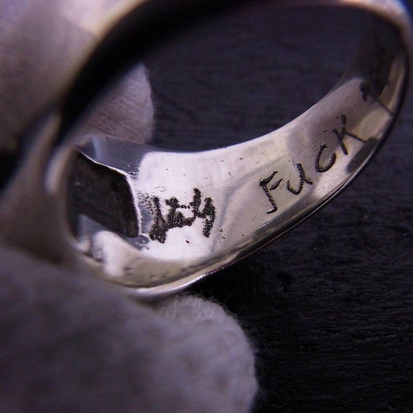 実際に弊社で買取させて頂いたSTANLEY GUESS/スタンリーゲス ラージラウンドウッドw ロゴインレイドリング/22号の画像 3枚目