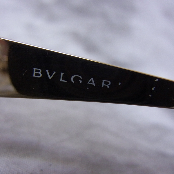 実際に弊社で買取させて頂いたBVLGARI/ブルガリ スクエア メガネフレーム 2028Tの画像 3枚目