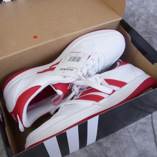 実際に弊社で買取させて頂いたadidas/アディダス CRACK STR/クラックスター スニーカー 010779/27.5の画像 7枚目