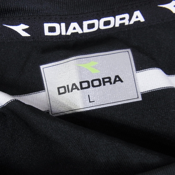 実際に弊社で買取させて頂いたDIADORA/ディアドラ テニス トレーニングウェア/Tシャツ等/L 8点セットの画像 4枚目