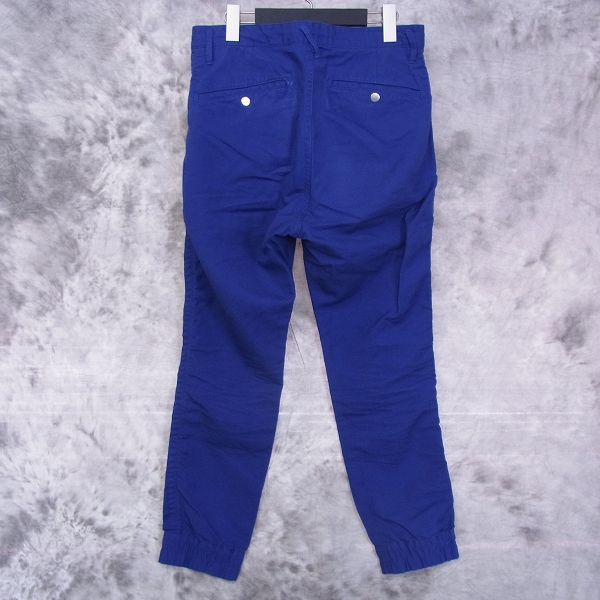 実際に弊社で買取させて頂いたnonnative/ノンネイティブ15SS DWELLER EASY RIB PANTS C/L OXFORD nn-p2719 ブルーの画像 1枚目