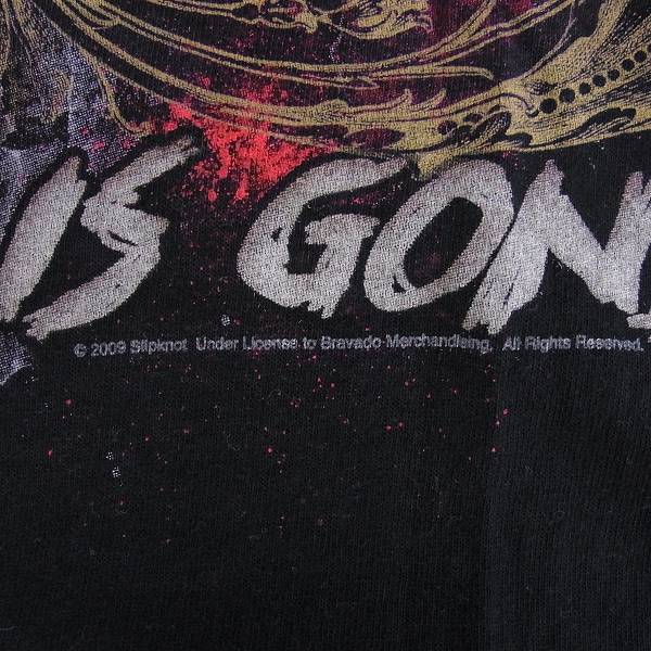 実際に弊社で買取させて頂いたSlipknot/スリップノット ALL HOPE IS GONE 2008/2009 TOUR他 バンドTシャツ 4点セットの画像 4枚目