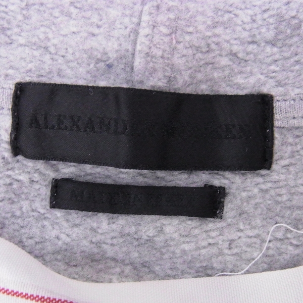 実際に弊社で買取させて頂いた☆Alexander McQueen/アレキサンダーマックイーン ジップアップパーカーの画像 2枚目