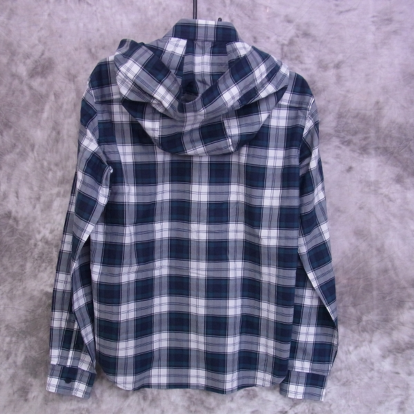 実際に弊社で買取させて頂いたGIVENCHY/ジバンシィ フード付きチェックシャツ 37の画像 1枚目