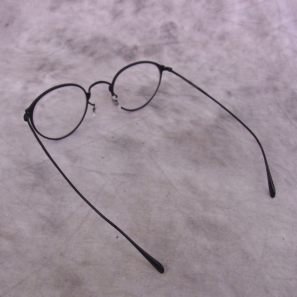 実際に弊社で買取させて頂いたOLIVER PEOPLES/オリバーピープルズ ボストン型 Dawson DTBMBK メガネフレームの画像 1枚目