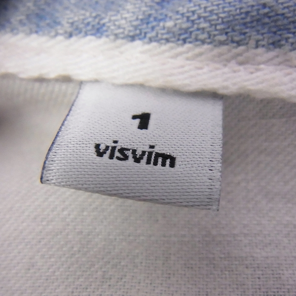 実際に弊社で買取させて頂いたvisvim/ビズビム LHAMO SHIRT/ラモシャツ 1の画像 3枚目