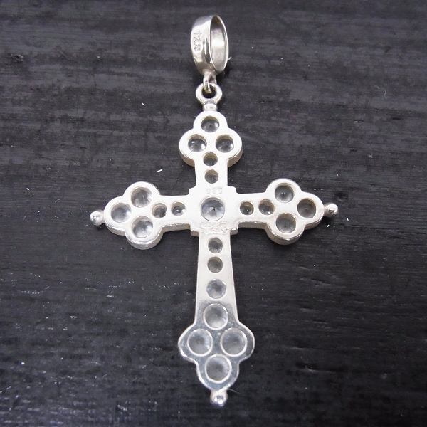 実際に弊社で買取させて頂いた【ギャラ付】Loree Rodkin/ローリーロドキン ゴシッククロスペンダント ラージ P055-886の画像 2枚目