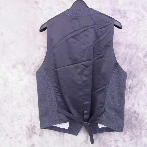 実際に弊社で買取させて頂いた☆HUGO BOSS/ヒューゴボス　カシミア混ウールジレベスト エポレット装飾/46の画像 1枚目