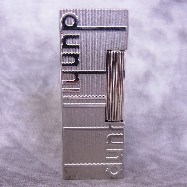 実際に弊社で買取させて頂いたdunhill/ダンヒル ローラーガスライター ロゴ立体デザイン