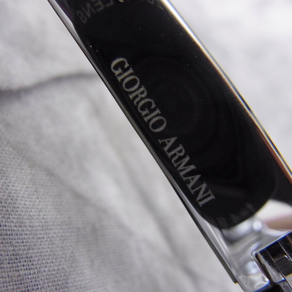 実際に弊社で買取させて頂いたGIORGIO ARMANI/ジョルジオアルマーニ　フルリムメガネフレーム GA538の画像 6枚目