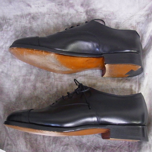 実際に弊社で買取させて頂いたTRICKER'S/トリッカーズ×KATHARINE HAMNETT/キャサリンハムネット BLACK BOX CALF Oxford/カーフレザー オックスフォード  M6460/7の画像 3枚目