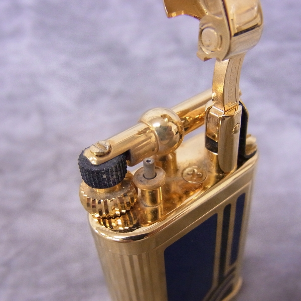 実際に弊社で買取させて頂いたdunhill/ダンヒル UNIQUE/ユニーク ストライプ ガスライターの画像 3枚目