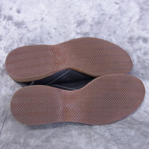 実際に弊社で買取させて頂いたREGALSTANDARDS/リーガルスタンダード レザースニーカー 750R/27 1/2 の画像 2枚目