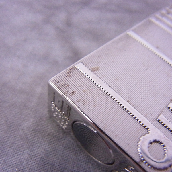 実際に弊社で買取させて頂いたdunhill/ダンヒル ローラーガスライター ロゴ立体デザインの画像 6枚目