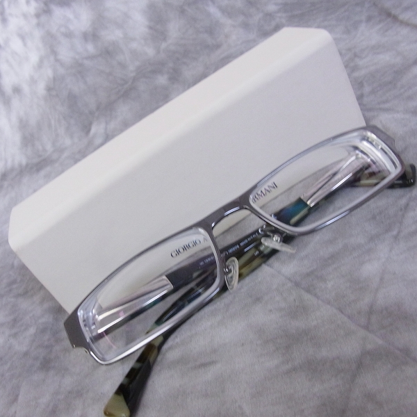 実際に弊社で買取させて頂いたGIORGIO ARMANI/ジョルジオアルマーニ　フルリムメガネフレーム GA538の画像 7枚目