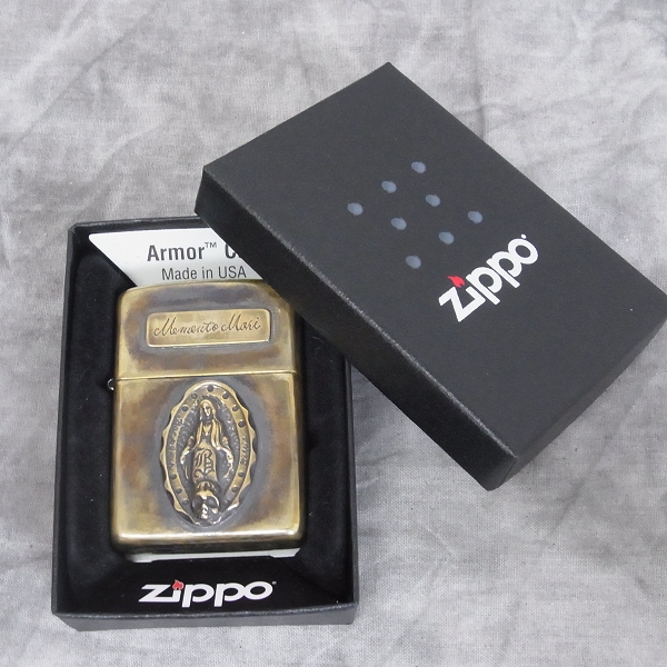 実際に弊社で買取させて頂いたZIPPO/ジッポー BACKLASH×Galcia バックラッシュ×ガルシア コラボ アーマー 2013年製の画像 7枚目