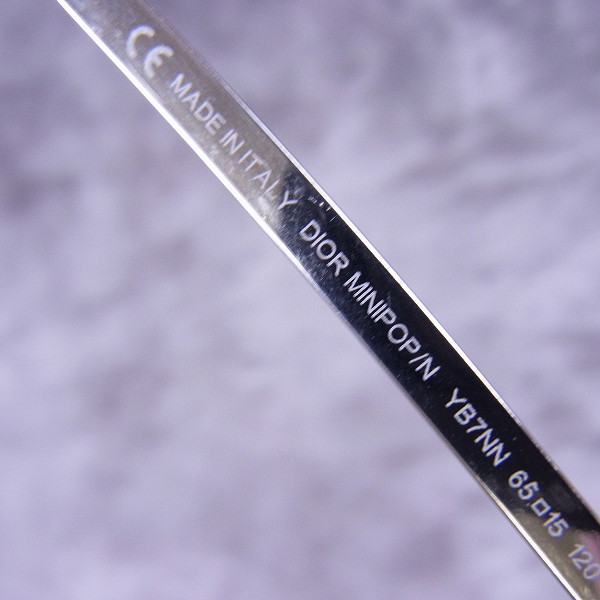 実際に弊社で買取させて頂いたChristian Dior/クリスチャンディオール  サングラス YB7NNの画像 3枚目