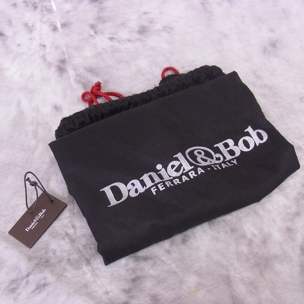 実際に弊社で買取させて頂いたDaniel&Bob/ダニエル&ボブ 2WAY CULODORO RODI/クロドーロ レザーショルダー/トートバッグ ブラックの画像 8枚目