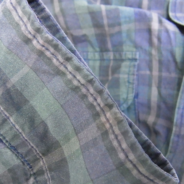 実際に弊社で買取させて頂いたGOODENOUGH/グッドイナフ ストライプ/チェック/無地 シャツ サイズ：M ４点セットの画像 5枚目