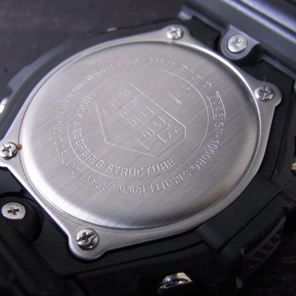 実際に弊社で買取させて頂いたG-SHOCK/Gショック GULFMASTER/ガルフマスター ヴィンテージブラック×ローズゴールド GN-1000RG-1AJFの画像 4枚目