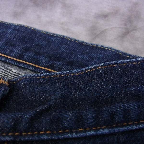 実際に弊社で買取させて頂いたDenime/ドゥニーム　ストレートデニムパンツ ボタンフライ LOT.961/33の画像 7枚目