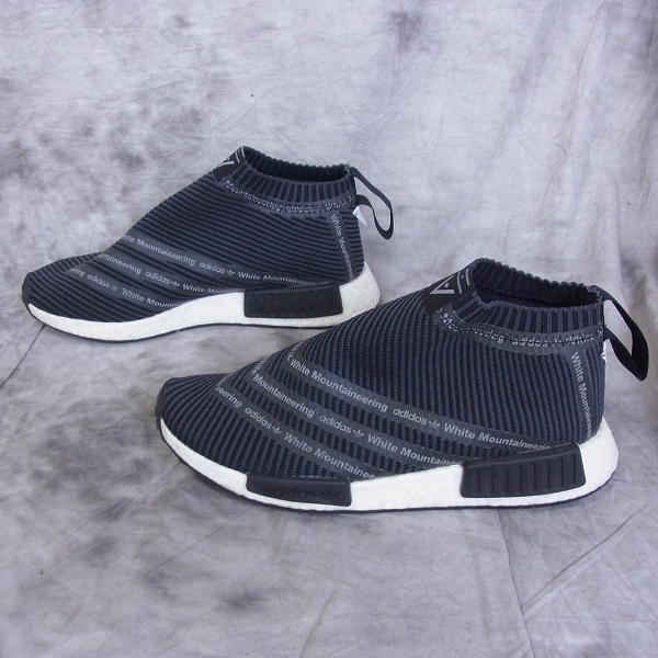 実際に弊社で買取させて頂いたWhite Mountaineering×adidas originals 16AW WM NMD CITY SOCK/シティソック S80529/28.5の画像 3枚目