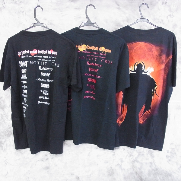 実際に弊社で買取させて頂いた☆Judas Priest/UNEARTH/LOUD PARK バンドTシャツ /L～XL/5点SETの画像 2枚目