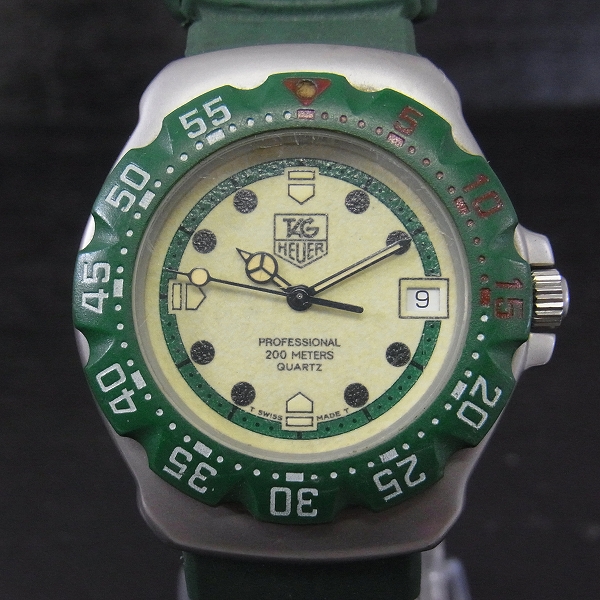 実際に弊社で買取させて頂いたTAG Heuer/タグホイヤー プロフェッショナル フォーミュラ1 腕時計 372.513【動作未確認】