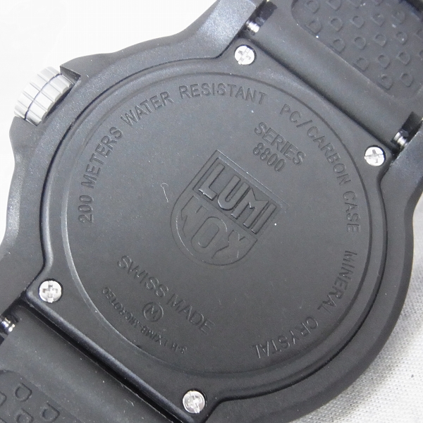 実際に弊社で買取させて頂いたLUMINOX/ルミノックス 20周年記念アニバーサリー 腕時計/8815【動作未確認】の画像 4枚目