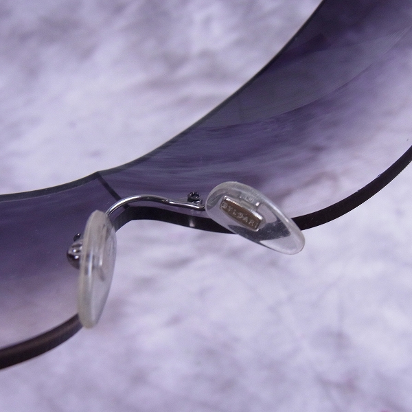実際に弊社で買取させて頂いたBVLGARI/ブルガリ サングラス/メガネフレーム/626 103/11の画像 4枚目